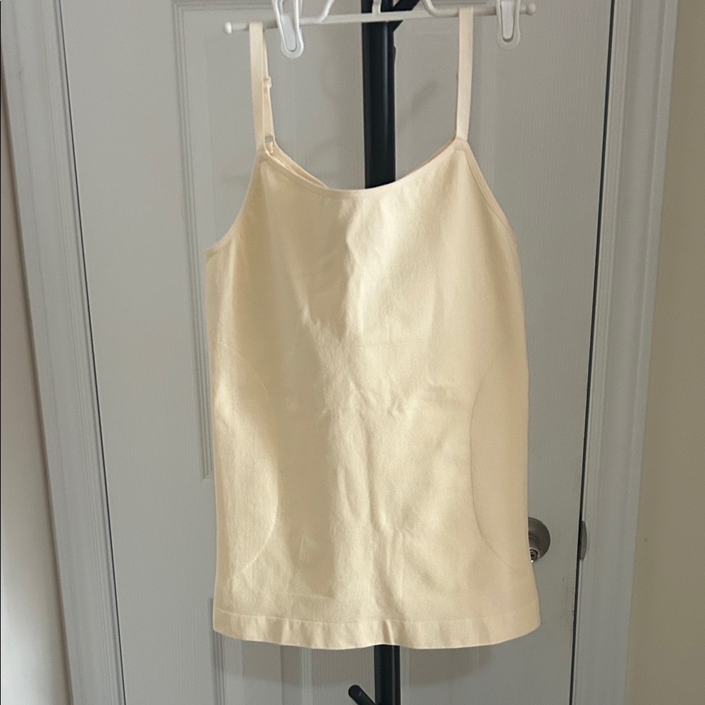 Shapermint Cream Camisole Top